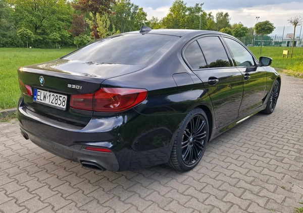 BMW Seria 5 cena 142900 przebieg: 125000, rok produkcji 2019 z Kcynia małe 596